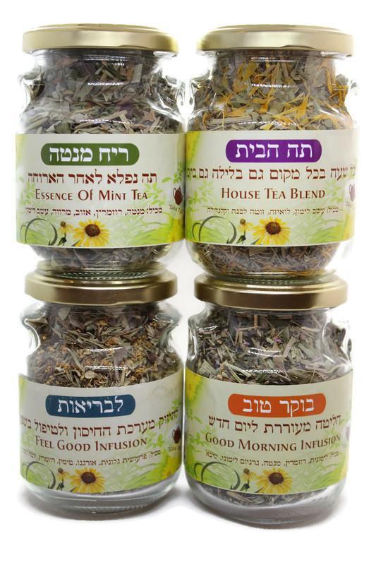 מארז חליטות תה אורגניות - שירת המדבר