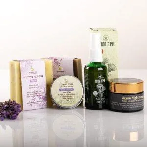 a group of different products
